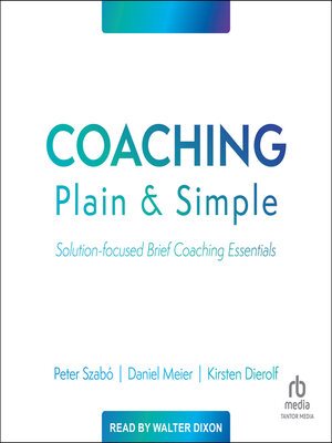 cover image of Coaching Plain and Simple